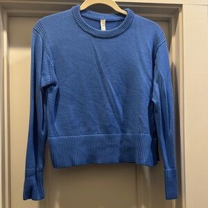 Blue Knit Sweater